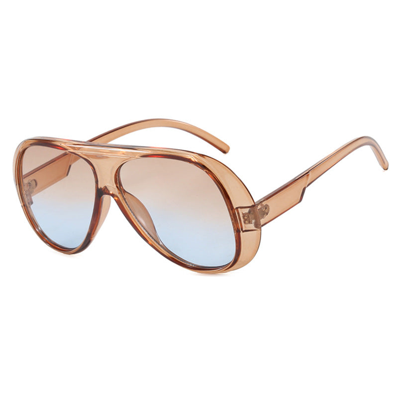 Damen sportliche Sonnenbrille im futuristischen Design Karnz