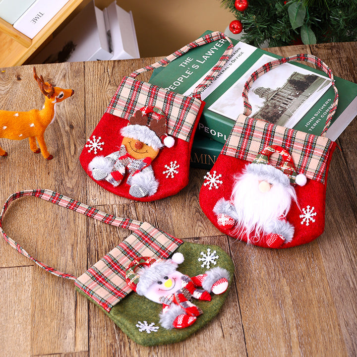 Verspielte Weihnachtsumhängetasche Karnz