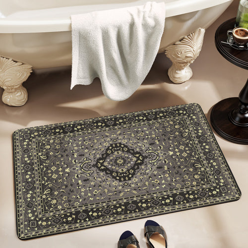 Luxuriöse vintage-inspirierte Badmatte Karnz