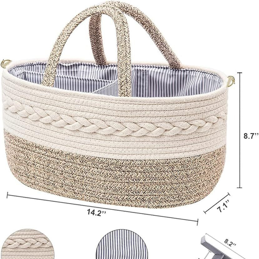 Damen vielseitige Wickeltasche mit praktischem Tragesystem Karnz