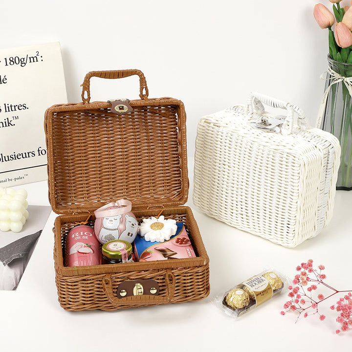 Dekorative Geflochtene Andenkenbox Karnz