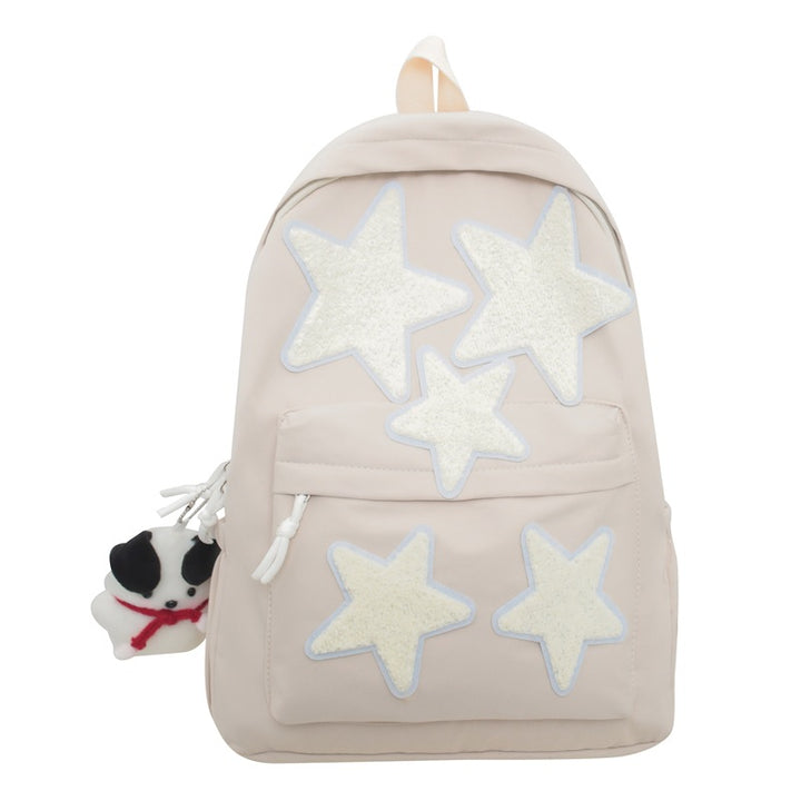 Stern-Stickerei Freizeit Rucksack Karnz