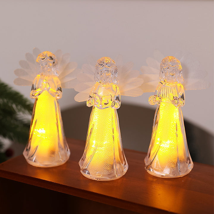 Dekorative LED Engel Figur Karnz
