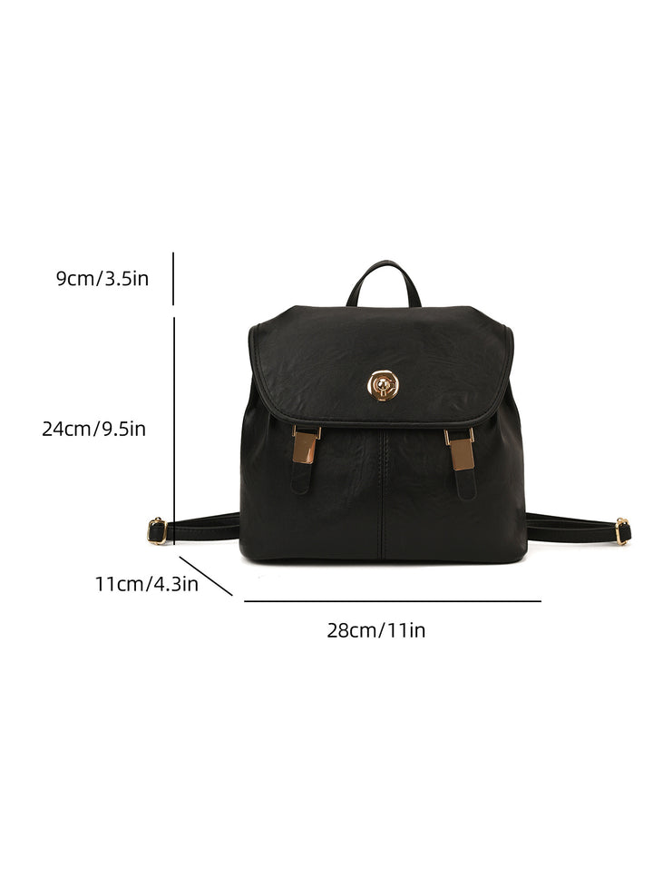 Vintage-inspirierter Leder-Rucksack Karnz