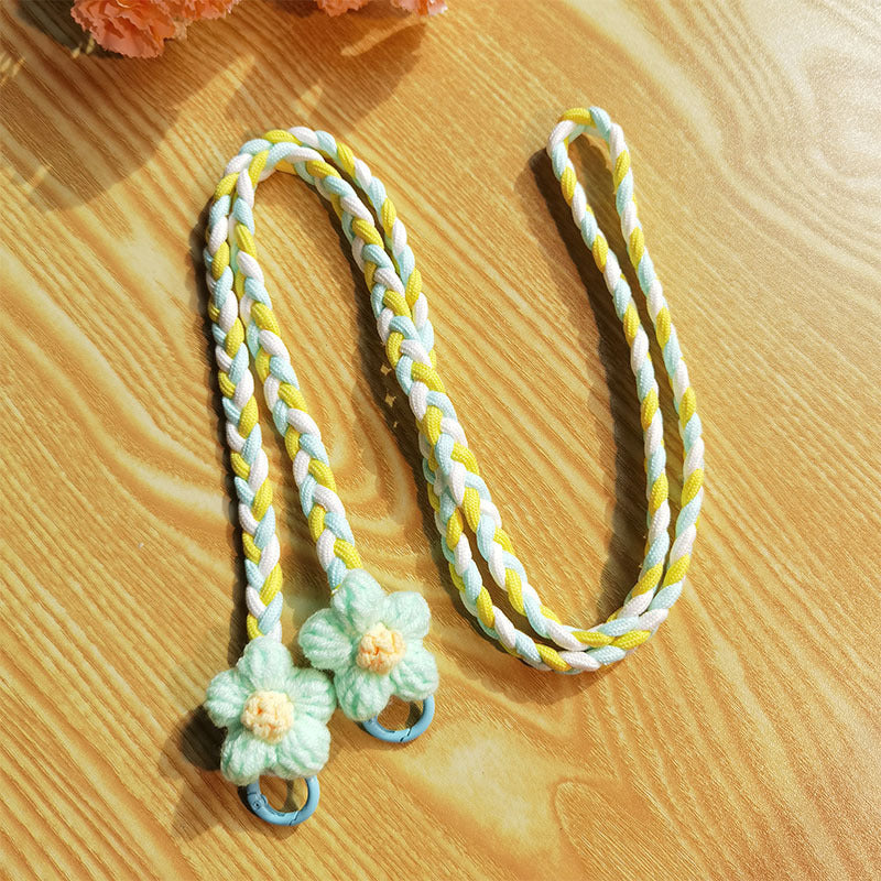 Gewebtes florales Muster Utility Lanyard Karnz