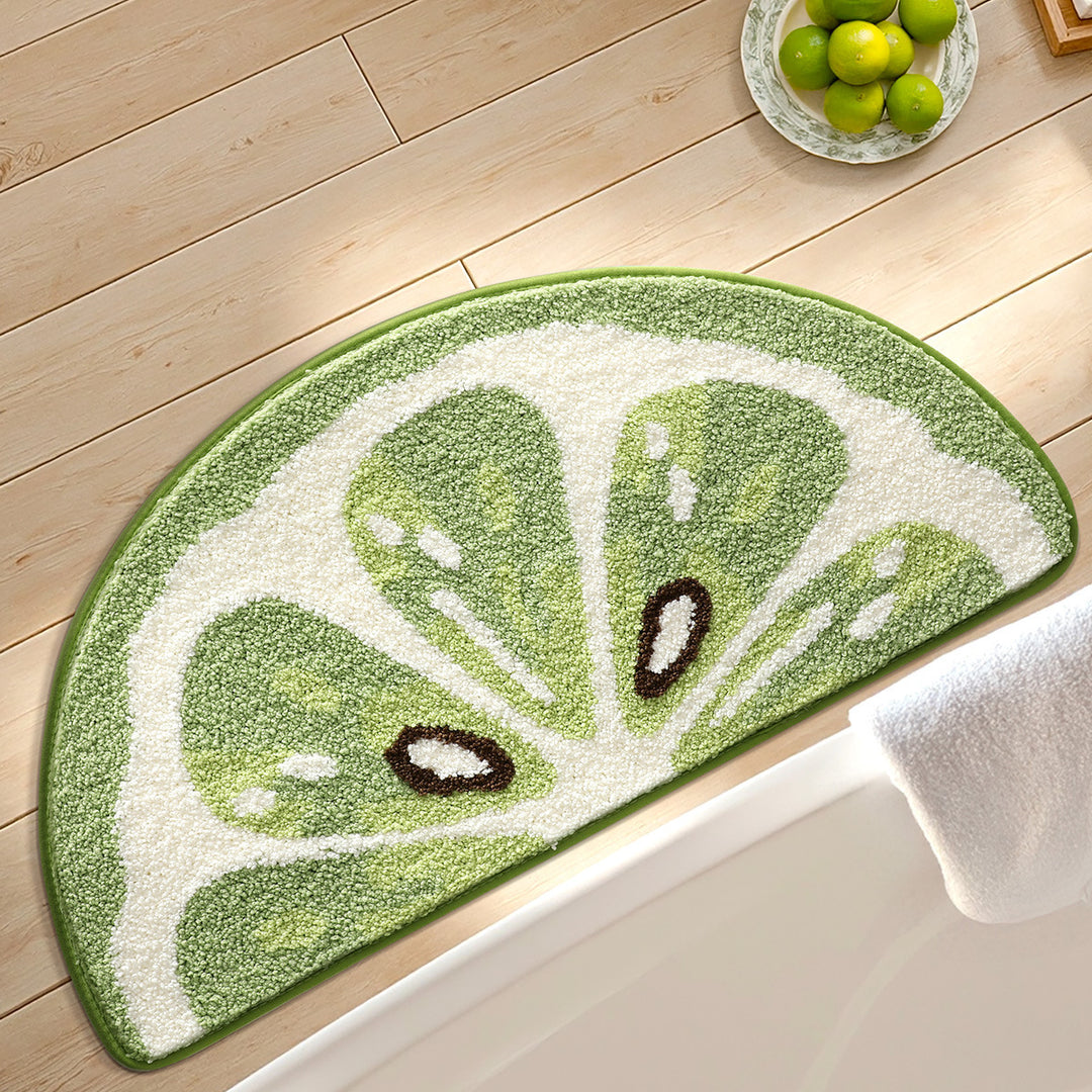 Dekorativer Zitronenförmiger Teppich für die Home Decor