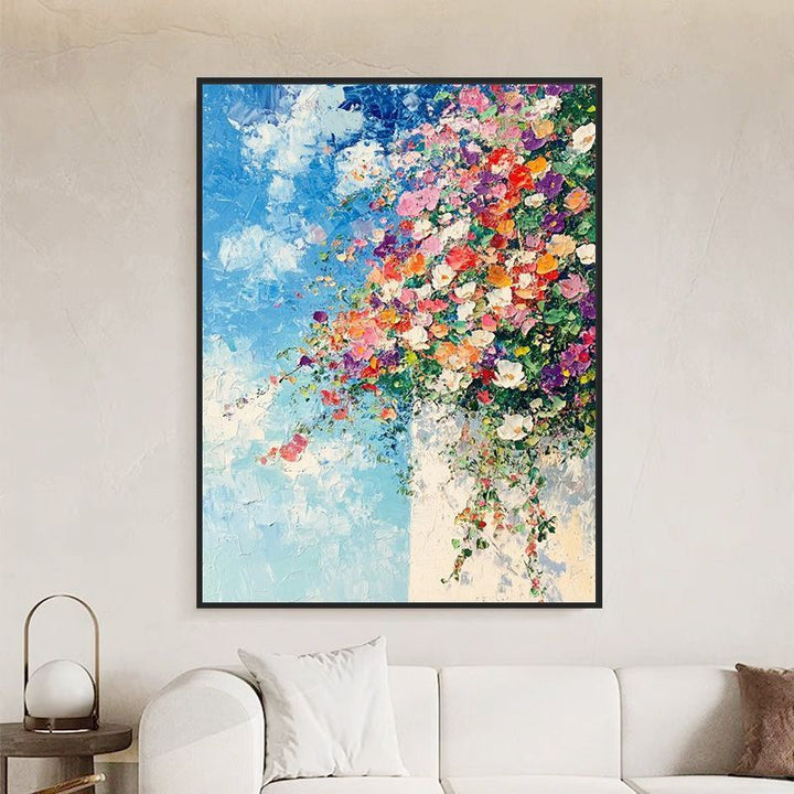 Florale Landschaft Wandkunst Karnz