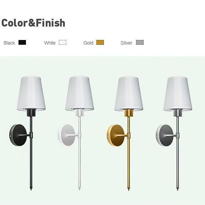 Elegante verstellbare Wandlampe