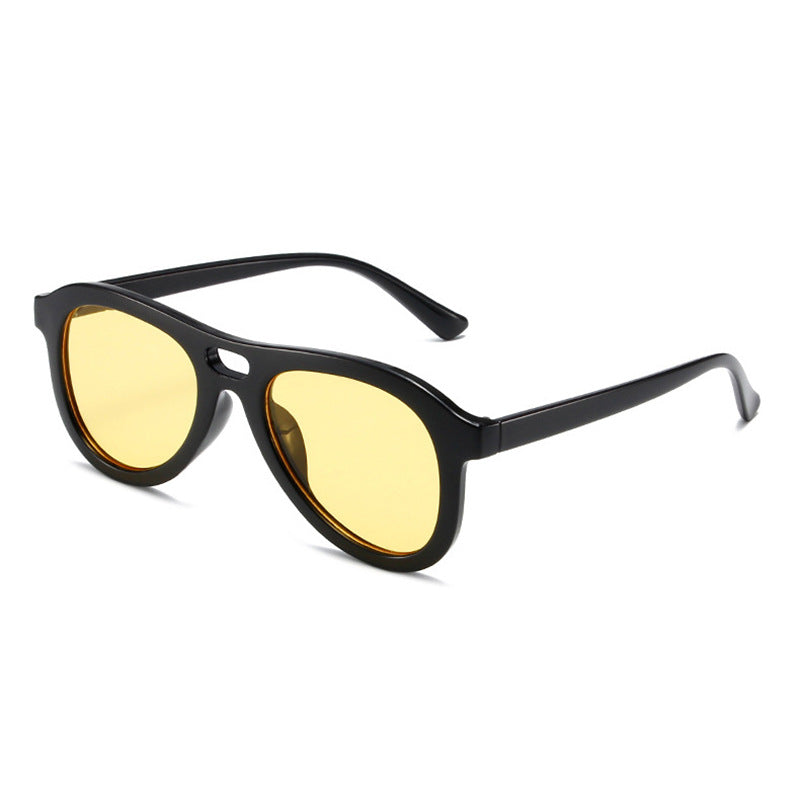 Damen modische Sonnenbrille mit einzigartigem Tiermuster Karnz