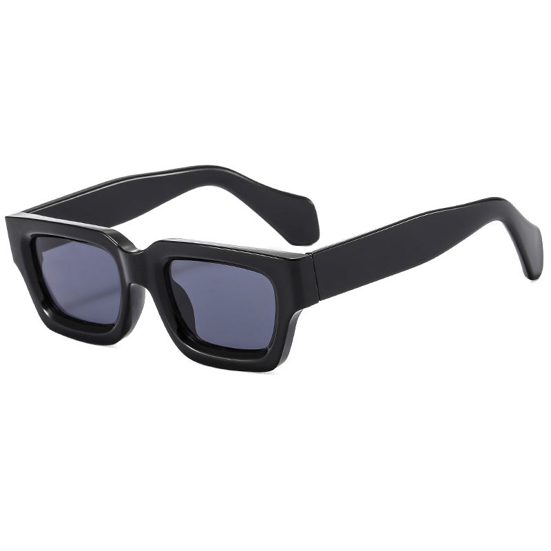 Damen Sonnenbrille im modernen und futuristischen Rechteckdesign Karnz