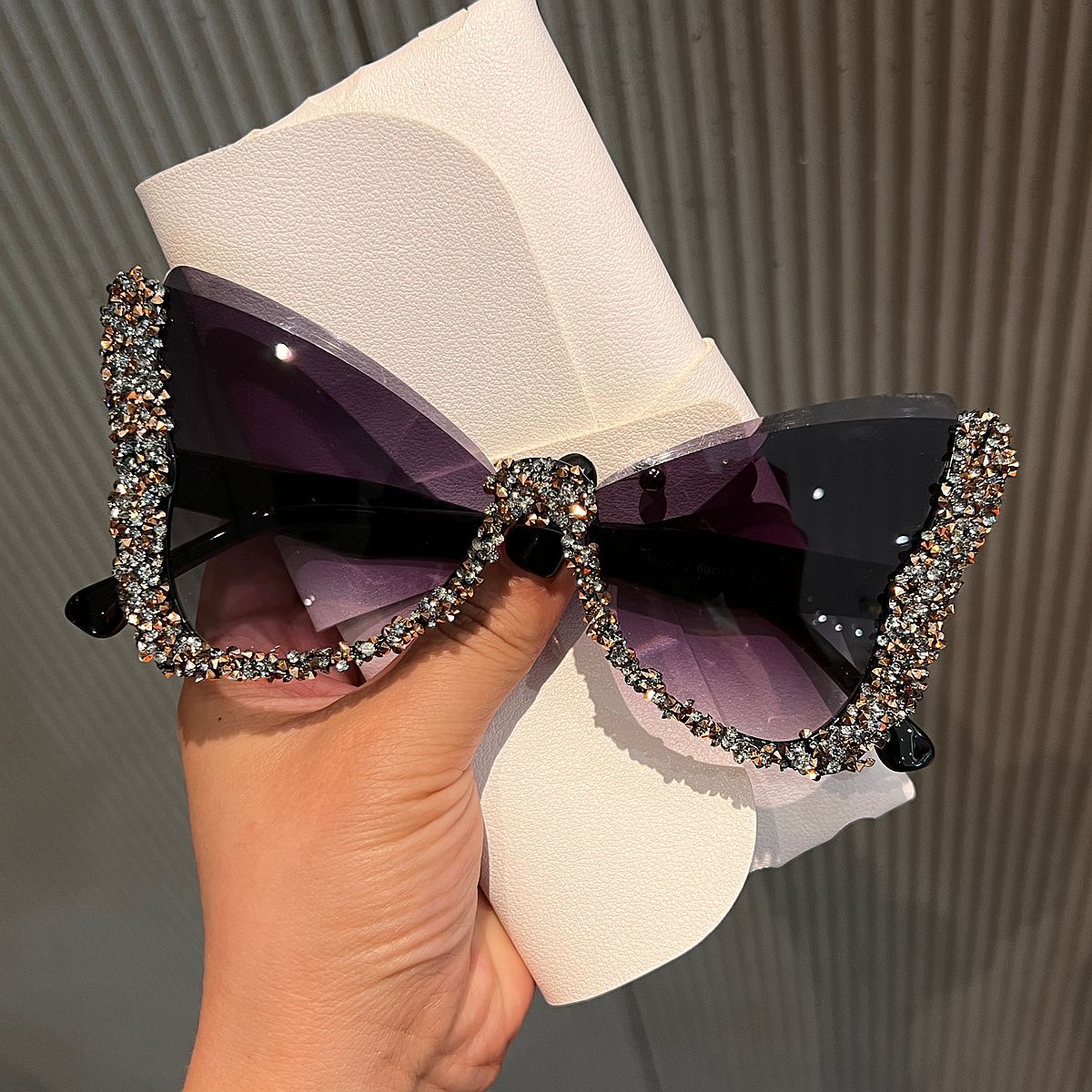Damen Designer Brille Karnz