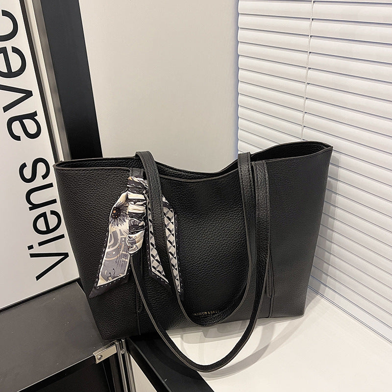 Klassische Leder Tragetasche