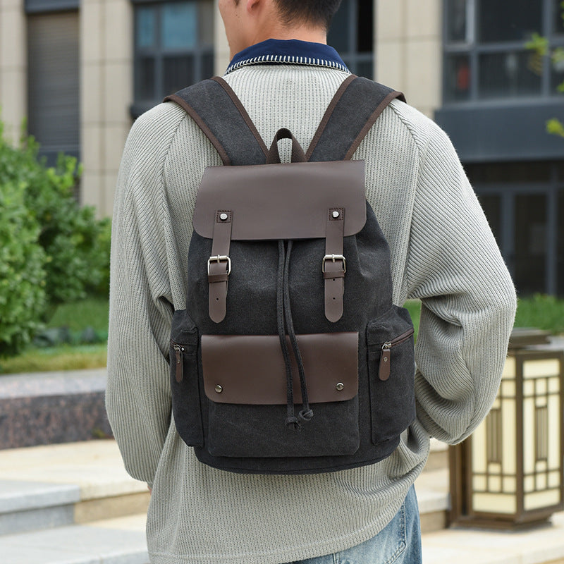 Vintage Canvas Rucksack Karnz