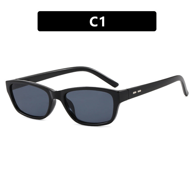 Damen Sonnenbrille im modernen, kantigen Design Karnz
