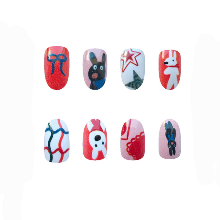 Dekorative Nagelkunst