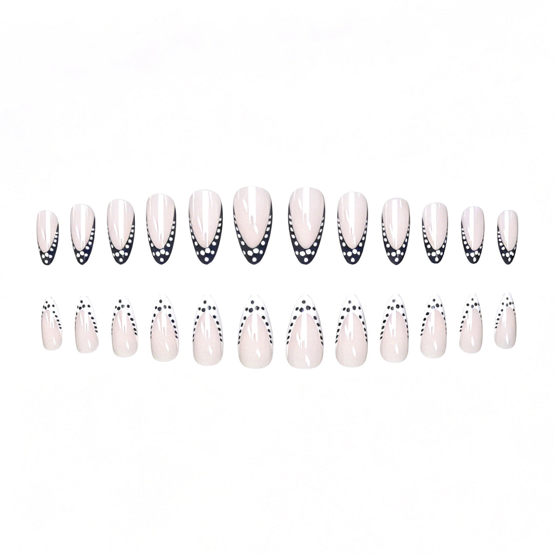 Elegante Künstlerische Stiletto Nagelverstärkungen Karnz