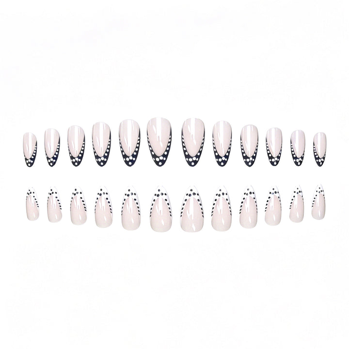 Elegante Künstlerische Stiletto Nagelverstärkungen Karnz
