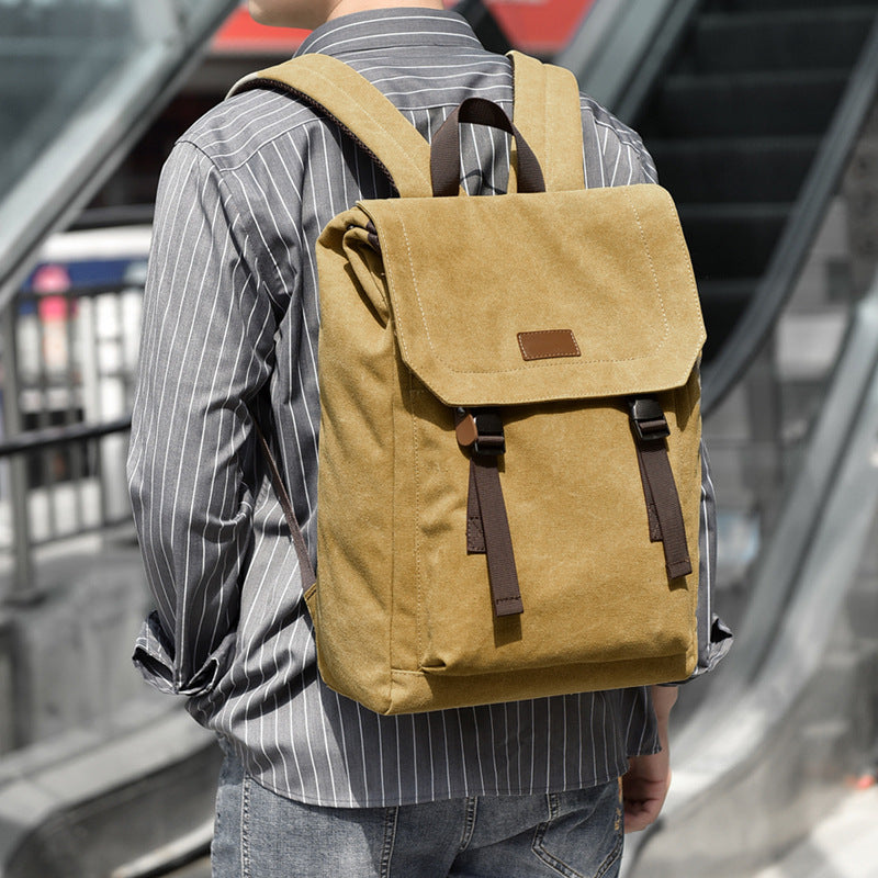 Vintage-Canvas-Reisrucksack Karnz