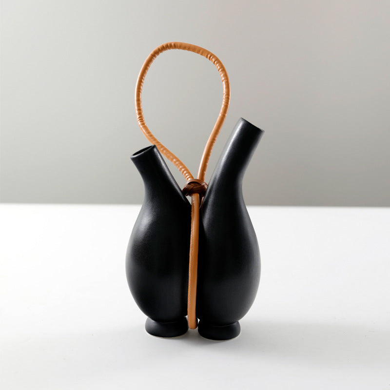 Elegante dekorative Blumenvase