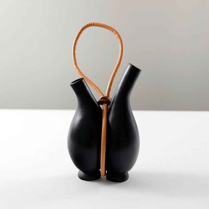 Elegante dekorative Blumenvase
