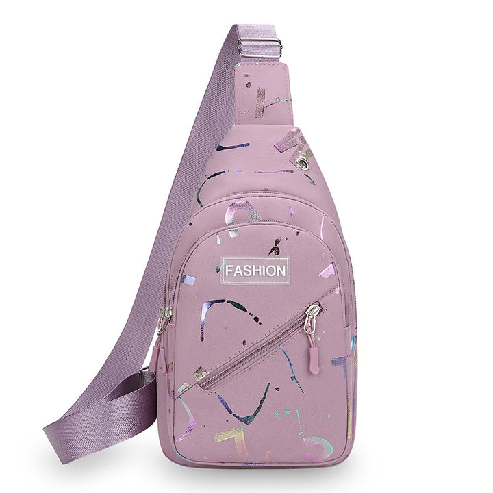 Künstlerische Sling-Tasche Karnz