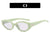 Damen Cat-Eye Sonnenbrille mit akzentuiertem Transparentrahmen und UV-Schutz Karnz