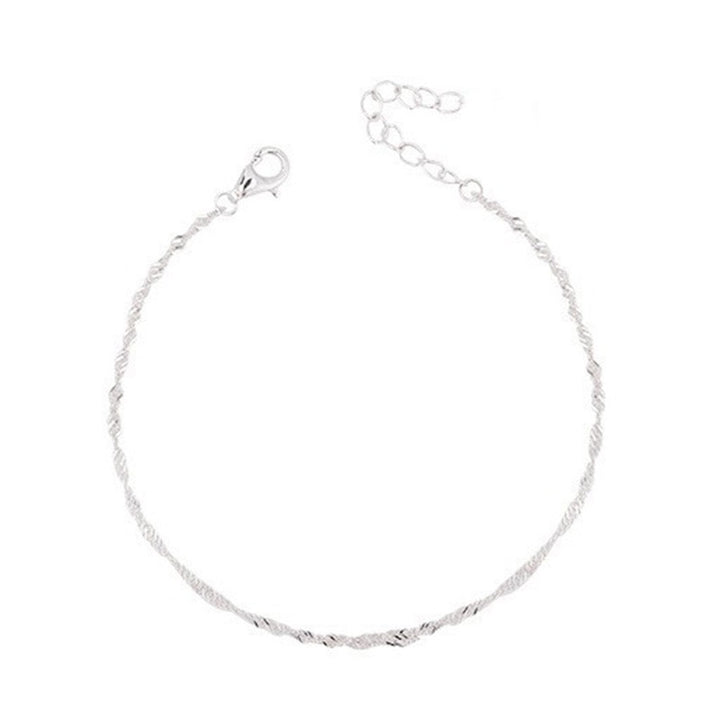 Elegante gedrehte Goldkette Armband Karnz
