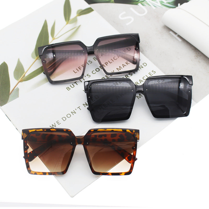 Damen große Geometrische Sonnenbrille Karnz