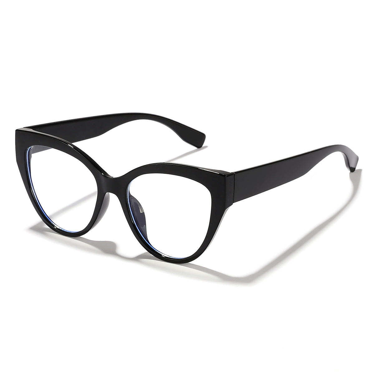 Damen trendige Katzenaugen Sonnenbrille mit hochwertigem Rahmen Karnz