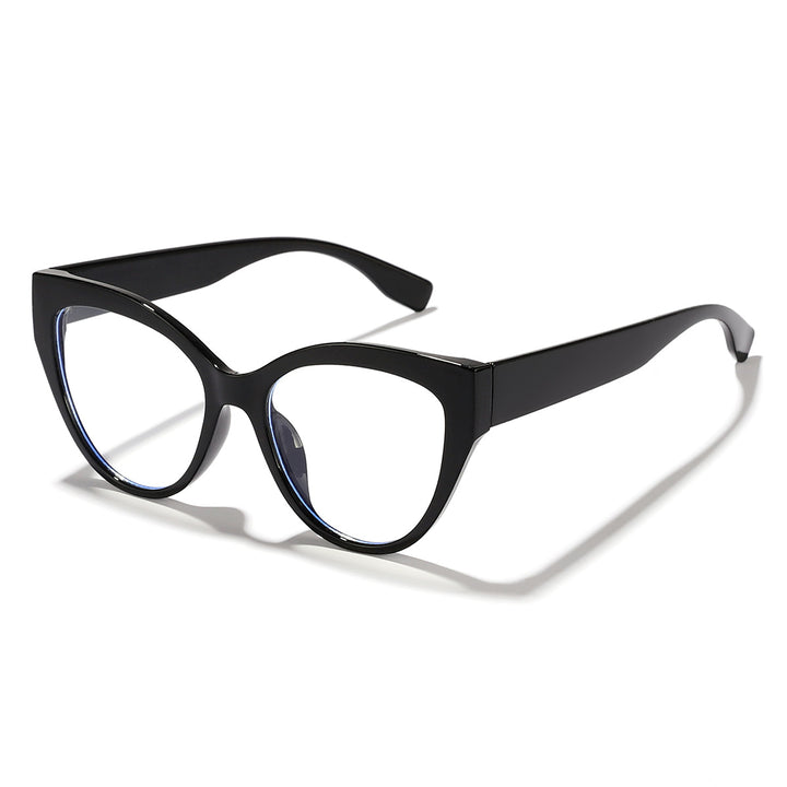 Damen trendige Katzenaugen Sonnenbrille mit hochwertigem Rahmen Karnz