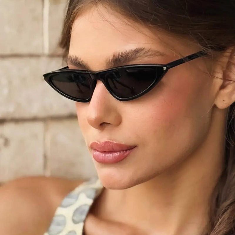 Damen Cat-Eye Sonnenbrille mit elegantem Kunststoffrahmen und UV-Schutz Karnz