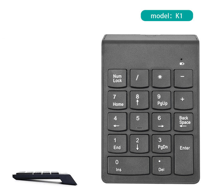 Kabellose Bluetooth-Zifferntastatur Karnz