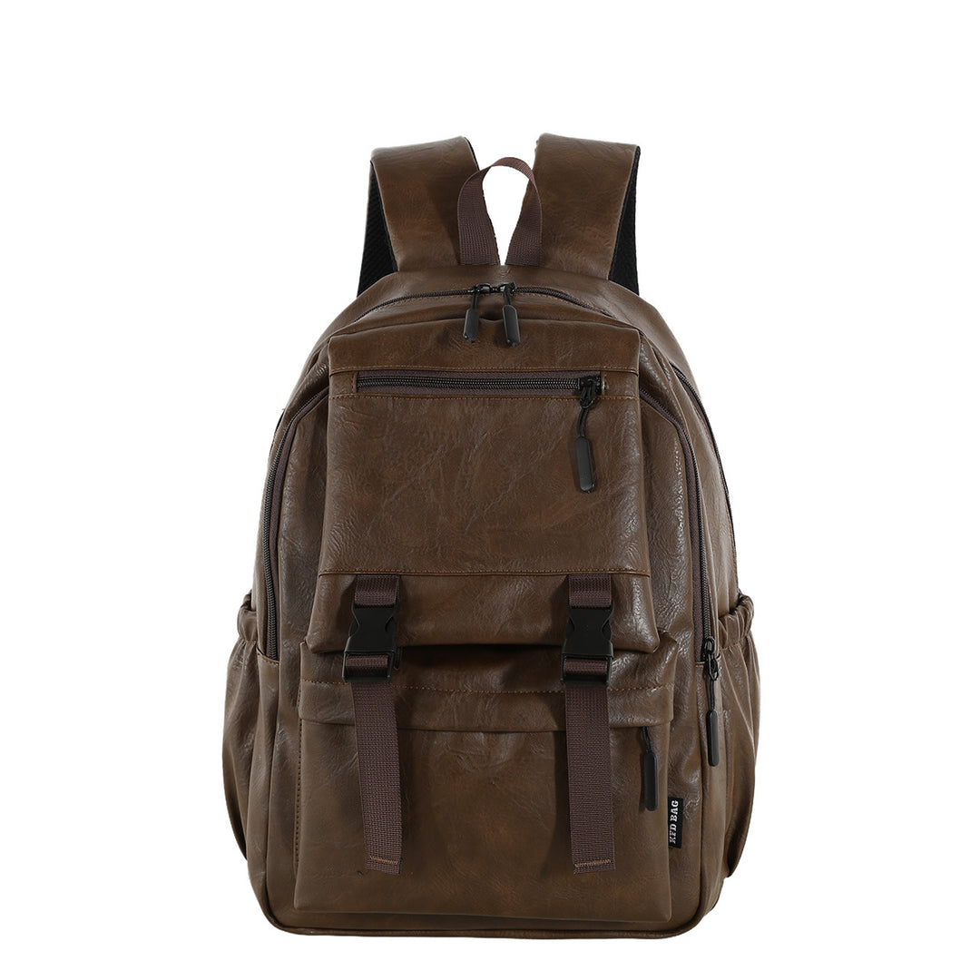 Stylischer Multifunktions-Leder-Rucksack Karnz