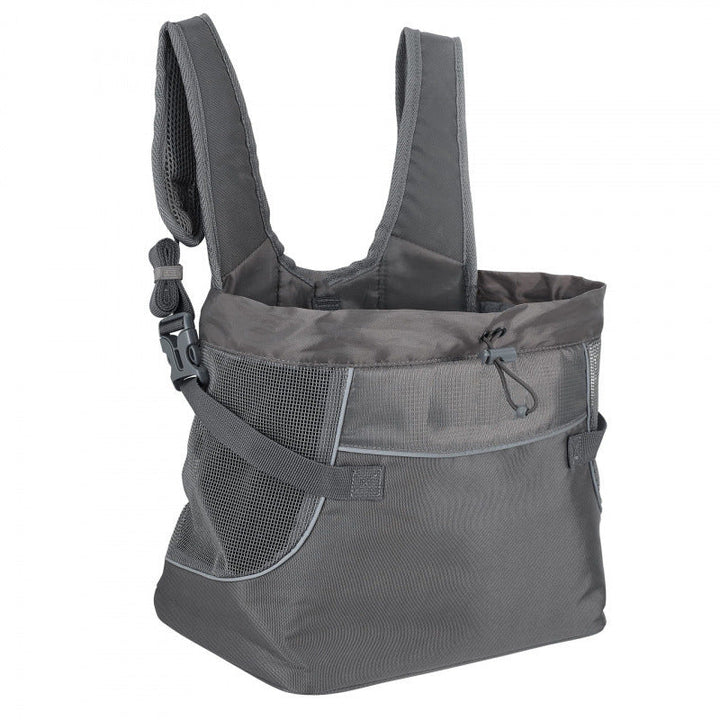 strukturiere Haustier-Boostertasche mit gepolsterten Schultergurten Karnz