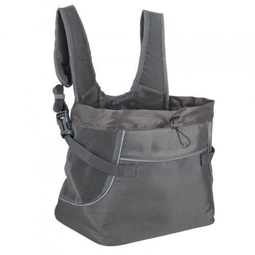 strukturiere Haustier-Boostertasche mit gepolsterten Schultergurten Karnz