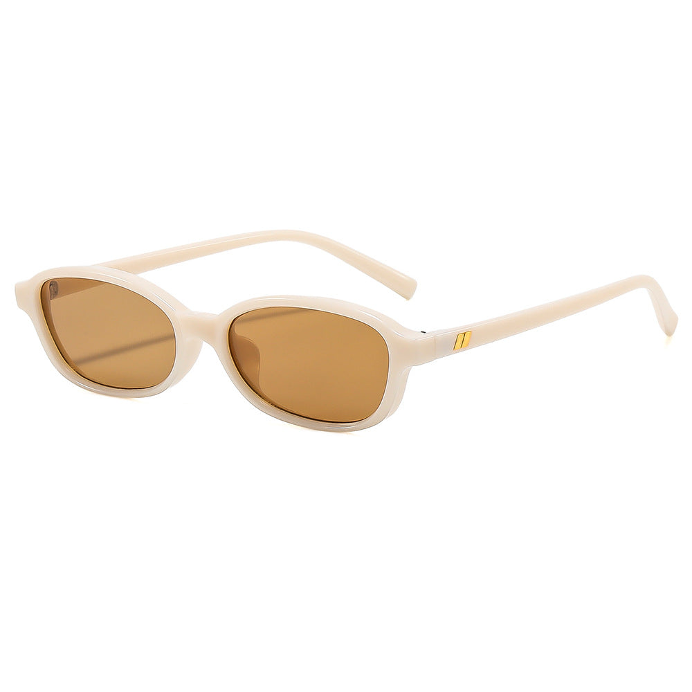 Damen modische Sonnenbrille im stilvollen Ovaldesign mit UV-Schutz Karnz