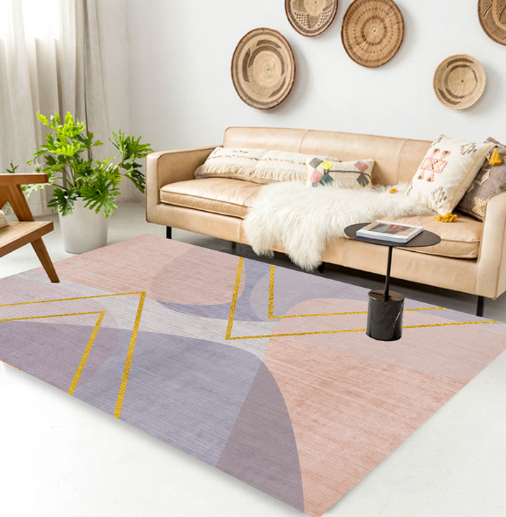 Abstraktes Design Teppich