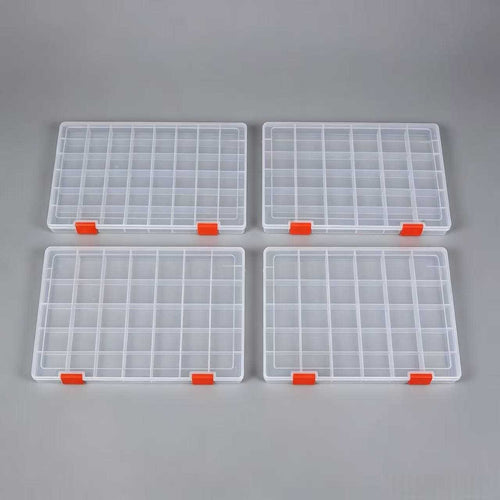 Transparente Multi-Raster Bastelorganisator Schale