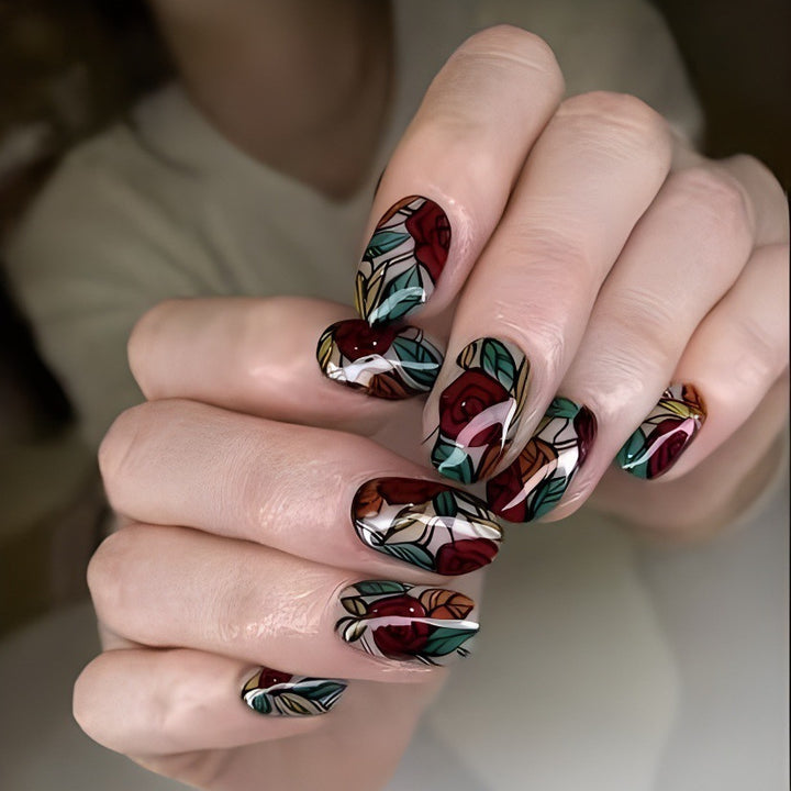 Floral Design Nagelkunst Set Karnz