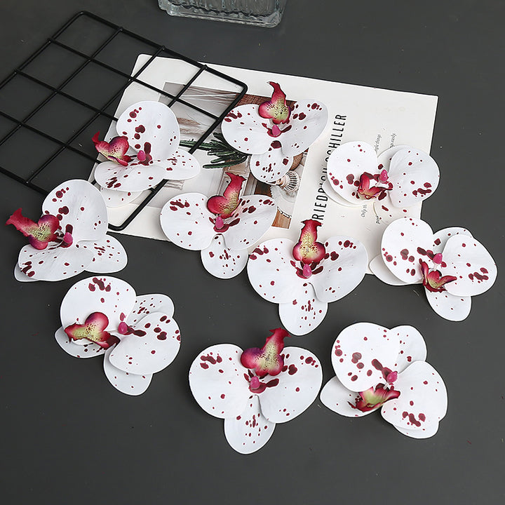 Dekoratives Orchideenblatt für die Wohnkultur展示