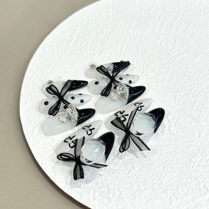 Chic dekoratives Nagelkunstset