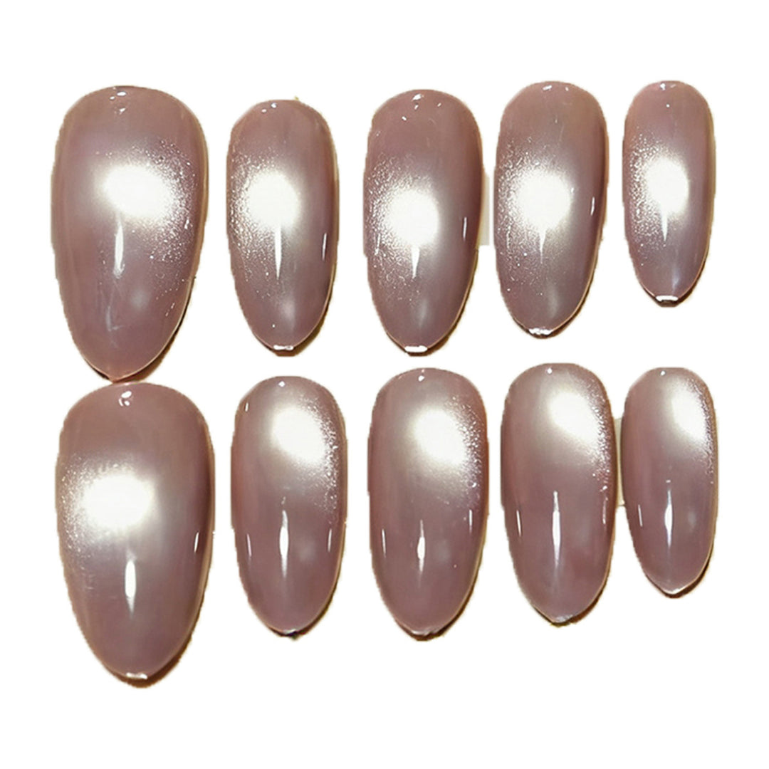 Elegante Stiletto Press-On Nagelkunst Karnz