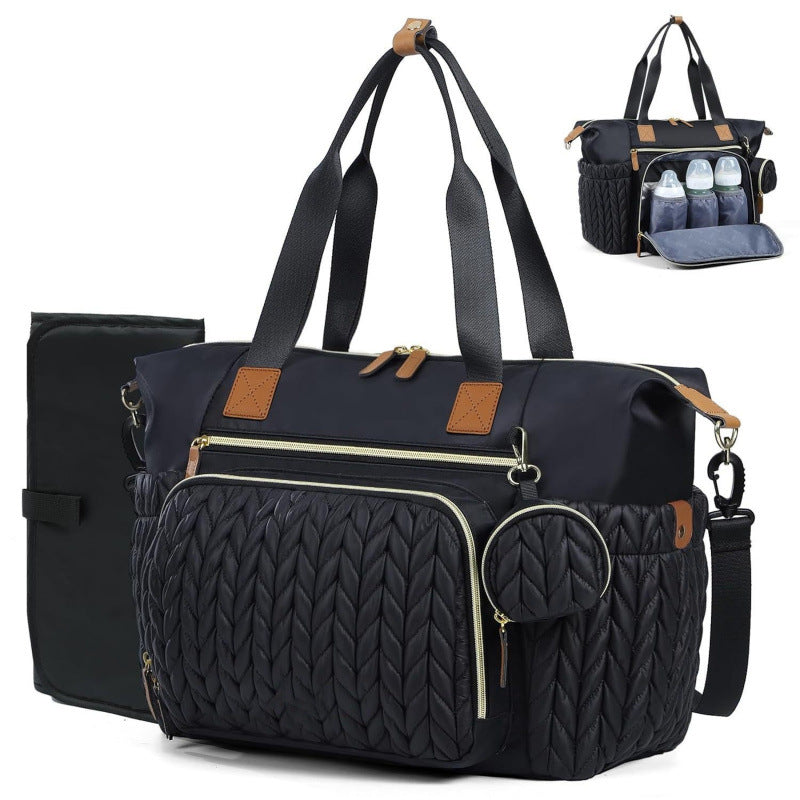 Elegante Wickeltasche mit Isolierten Fächern Karnz
