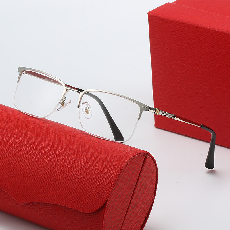 Damen elegante Korrektionsbrille mit hochwertigem Metallrahmen Karnz