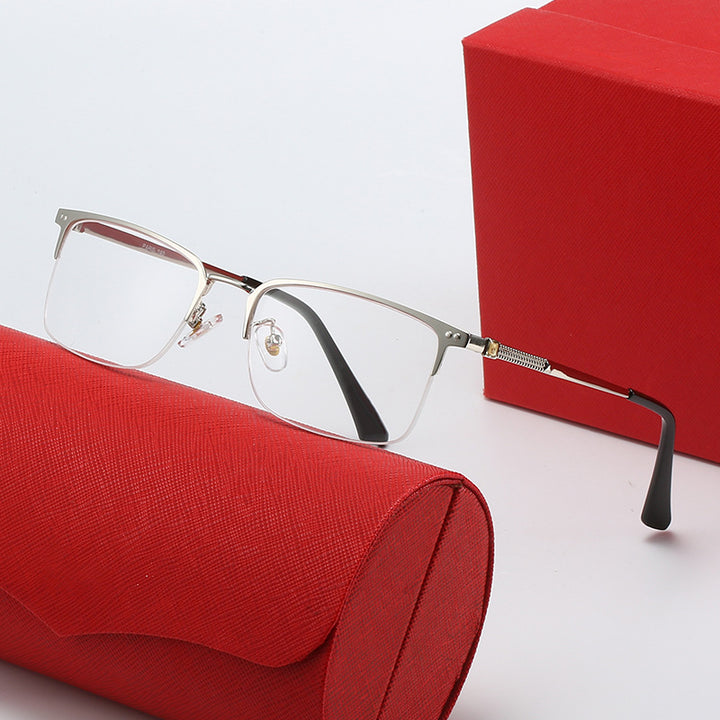 Damen elegante Korrektionsbrille mit hochwertigem Metallrahmen Karnz