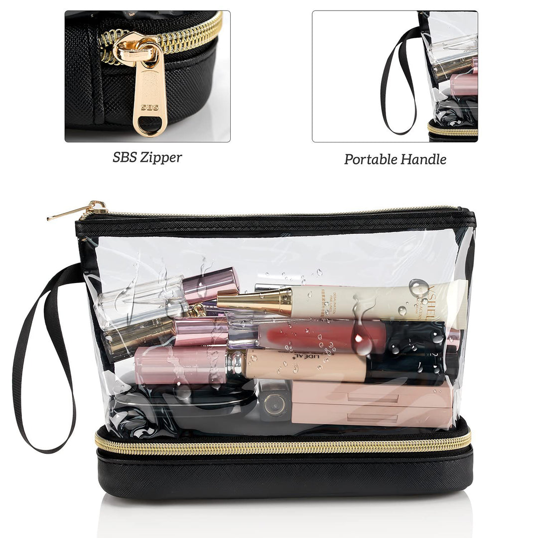 Durchsichtige Kosmetik Organizer-Tasche Karnz