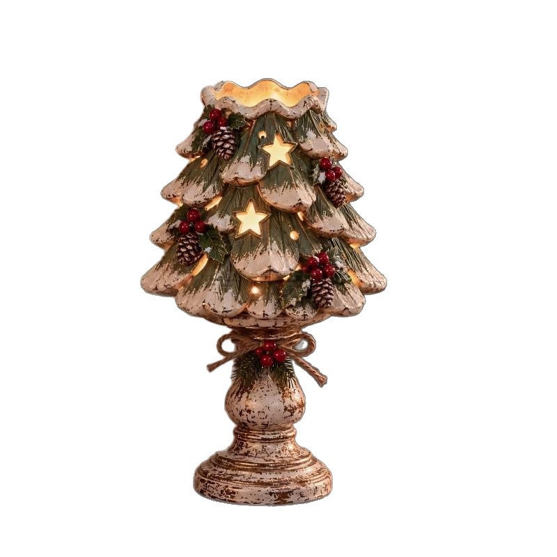 Dekorative Nussknacker-Tischlampe Karnz