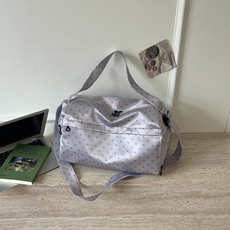Stylische Gepunktete Reisen Duffel