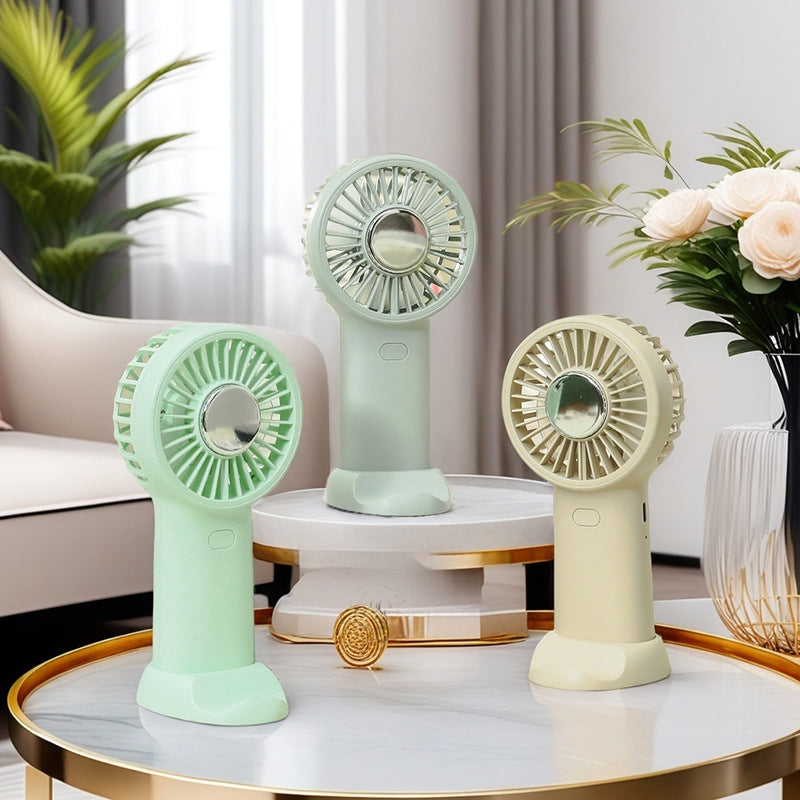 Damen Tragbarer Handventilator mit ergonomischem Griff und USB-Ladefunktion Karnz