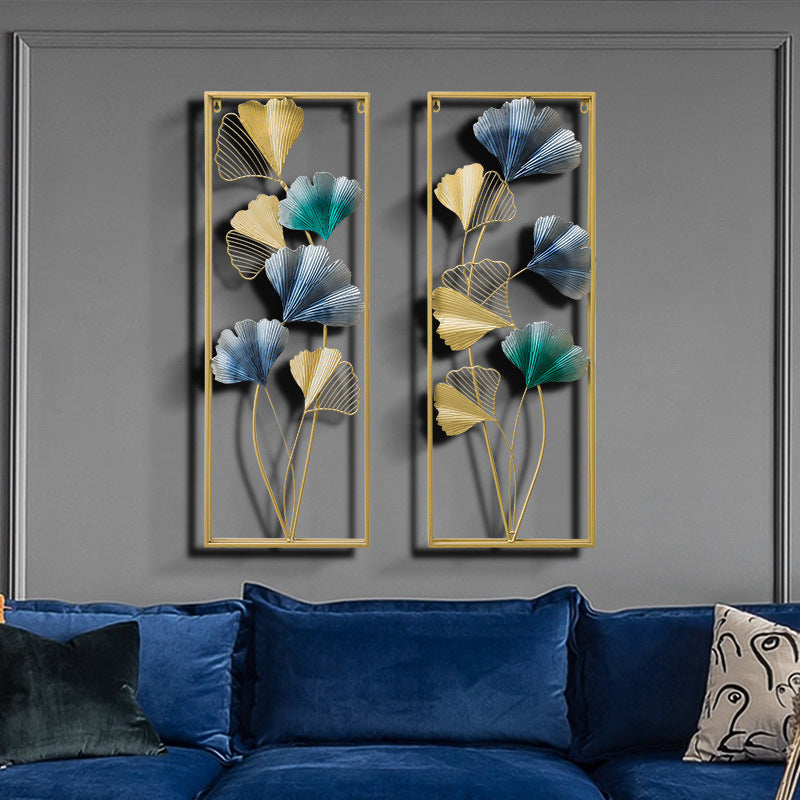 Dekorative Wandkunst-Panel mit floralem Design Karnz